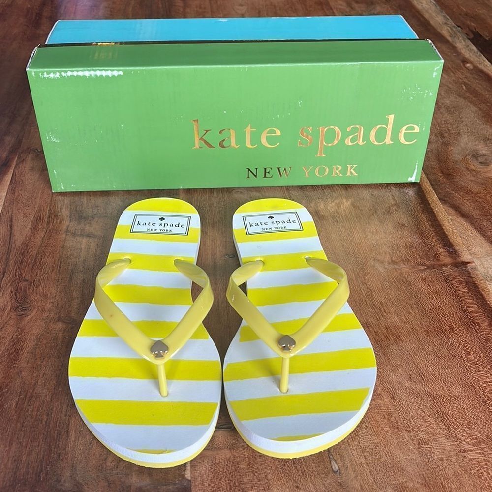 Kate Spade Nassau Flip-Flop Sandals, Size 5